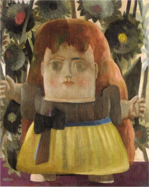 Little Girl in the Garden