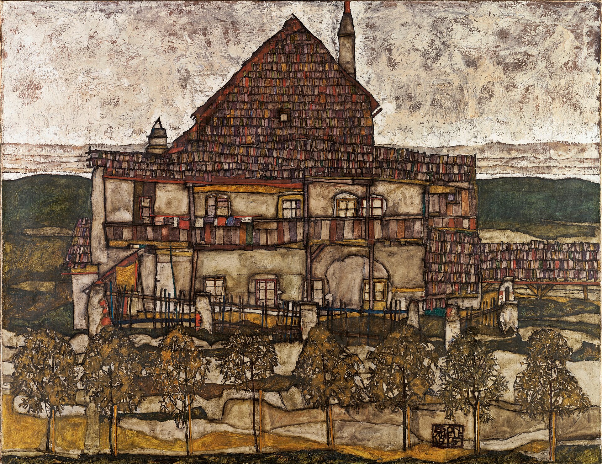 너와지붕의 집 (House with Shingle Roof / Old House II)